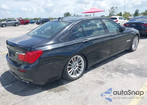 2012 BMW 750Li from USA, damaged, VIN WBAKB8C53CDX20766